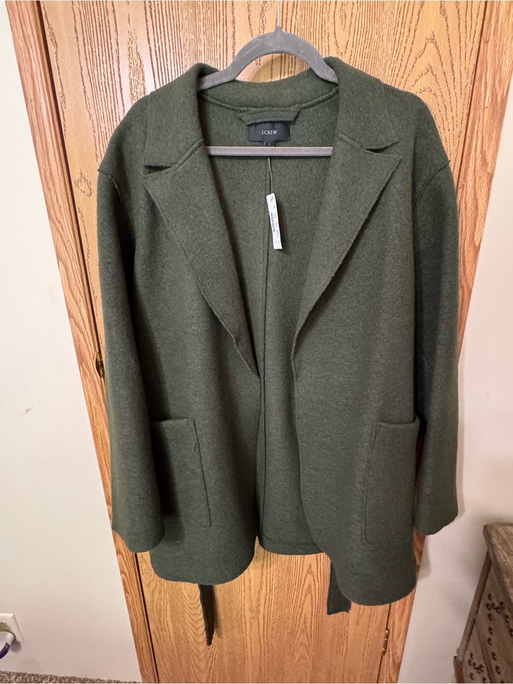 JCREW Wrap Coat - Picture 6 of 9